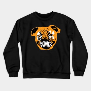 OK boomer pug Crewneck Sweatshirt